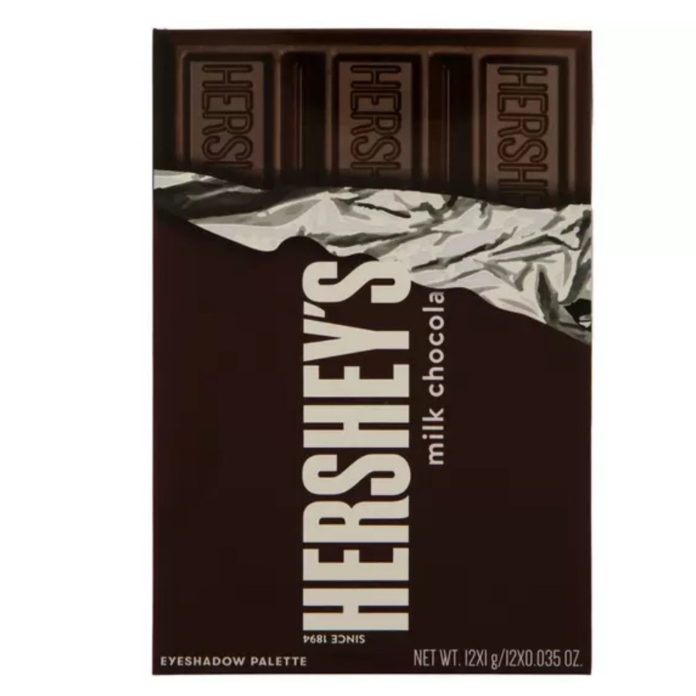 TASTE BEAUTY Hershey's Milk Chocolate 12 Pan Eyeshadow Palette NWT Sealed
